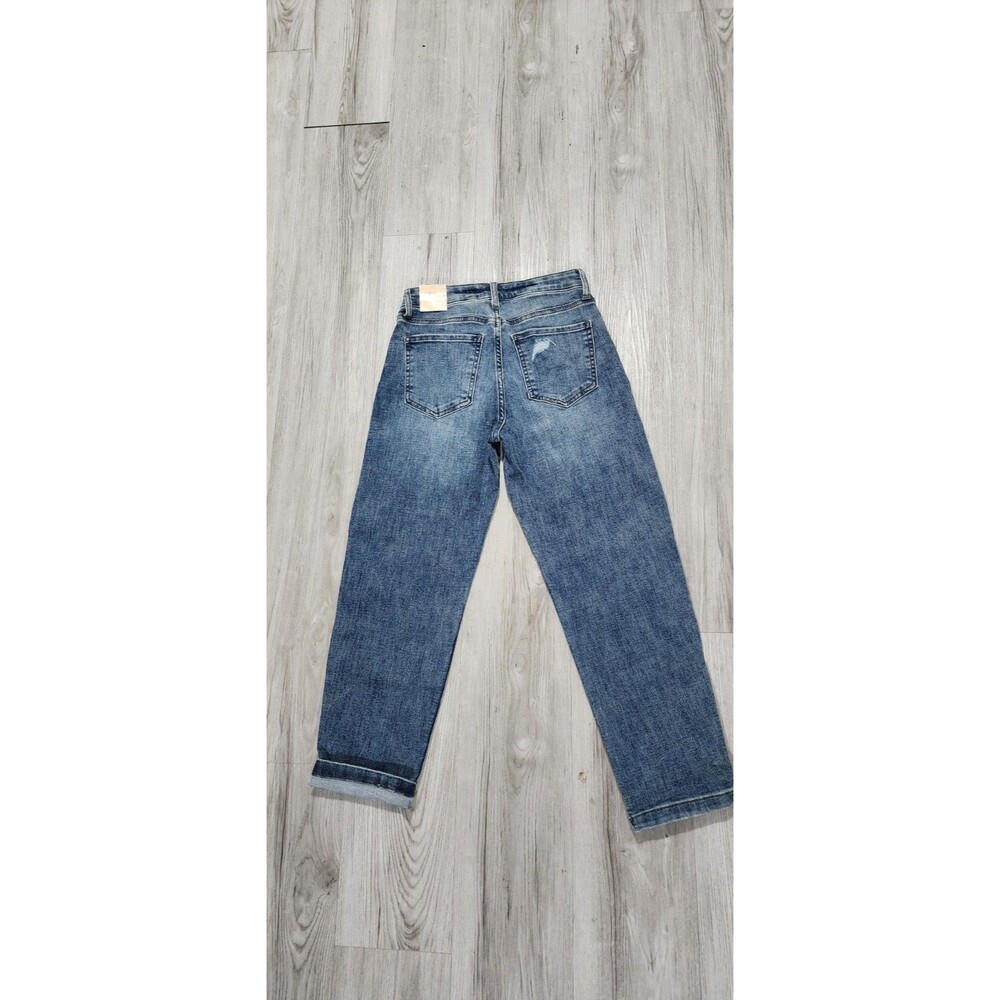 Nwt KUT FROM THE KLOTH Sienna Baggy Boyfriend Crop Jeans In Passion NEW Size 0 - Picture 6 of 16